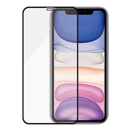 Skærmbeskyttelse glas PanzerGlass Case Friendly – sort – til iPhone 11/XR
