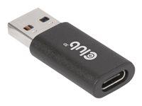 USB-C adapter - Club 3D USB-A til USB-C, sort (USB 3.2 Gen 1) billede