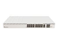 Netværksswitch MikroTik CRS320-8P-8B-4S+RM – 17 porte Gigabit PoE++ billede