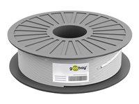 Netværkskabel CAT 6a bulk 100 m - Goobay S/FTP LSZH, grå billede