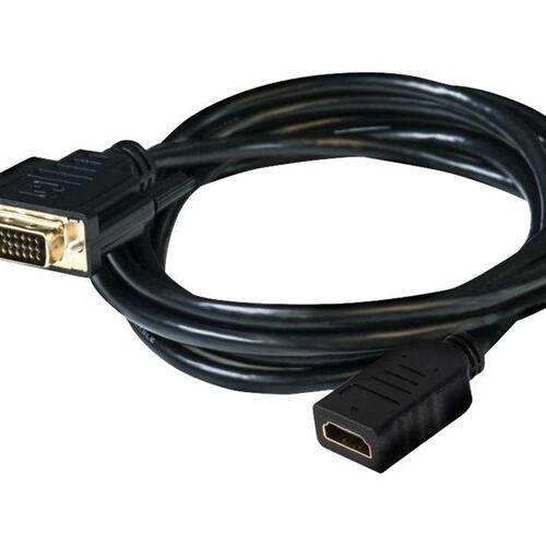 HDMI til DVI kabel 2 m – Club 3D CAC-1211, sort