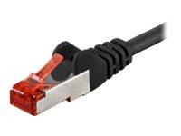 Netværkskabel CAT 6 S/FTP 2 m - Goobay (sort) billede