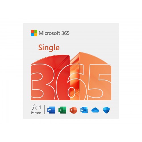 Kontorsoftware Microsoft 365 Personal – 1 år, 1 bruger, op til 5 enheder