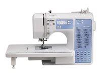 Symaskine Brother FS100WT - computerstyret, blå/hvid billede