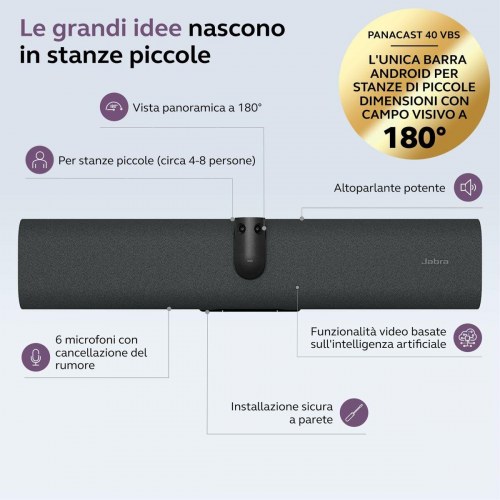 Webcam Jabra PanaCast 40 - GN Audio 8701-231