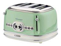 Brødrister 4-skiver Ariete Vintage 156 – grøn