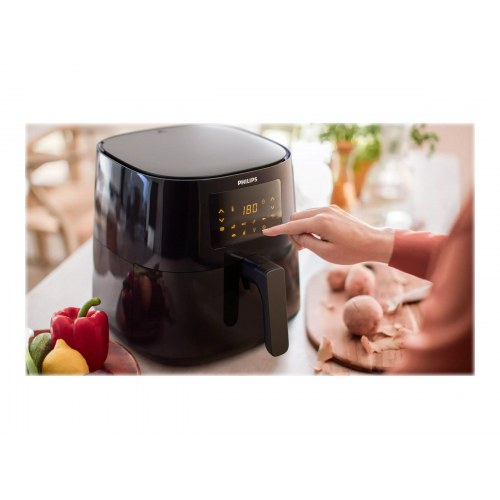 Airfryer XL - Philips Essential HD9270, 6,2 l, 2.000 W, sort