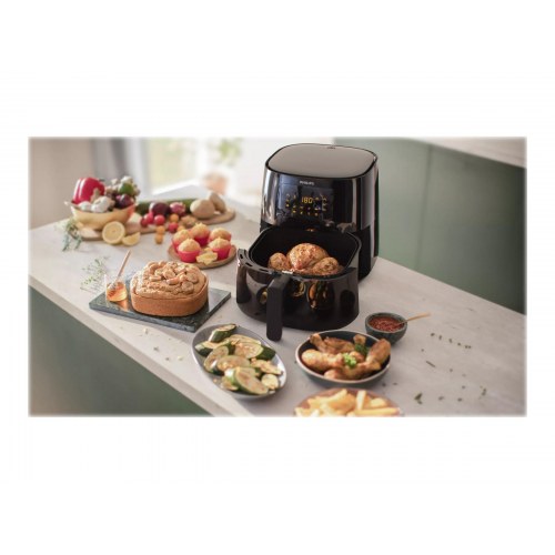 Airfryer XL - Philips Essential HD9270, 6,2 l, 2.000 W, sort