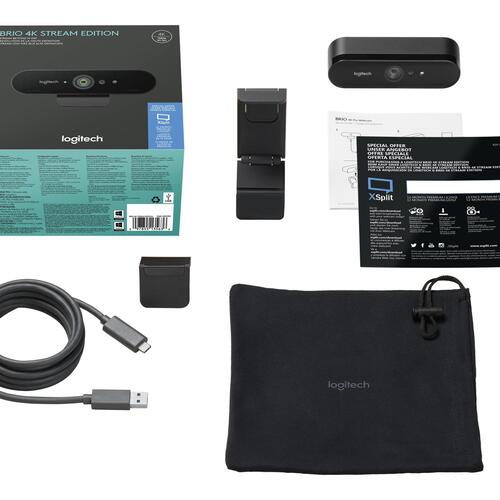 Webkamera Logitech BRIO Stream 4K (4096 × 2160) – kablet