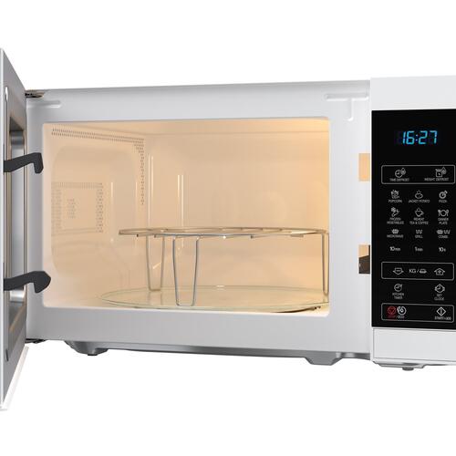 Mikrobølgeovn med grill – Sharp YC-MG02E-W, 20 l, hvid