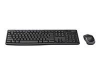 Trådløst tastatur og mus Logitech MK270 - nordisk