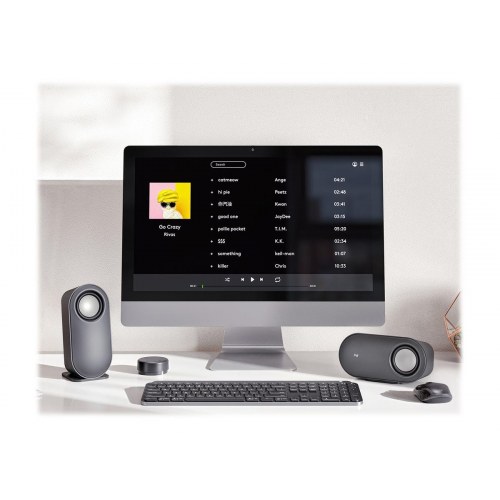 PC højttalere Logitech Z407 2.1-kanal – grafitgrå