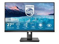 Skærm 27" Philips S-line 275S1AE – IPS QHD 2560 × 1440, 75 Hz, HDMI/DP/DVI