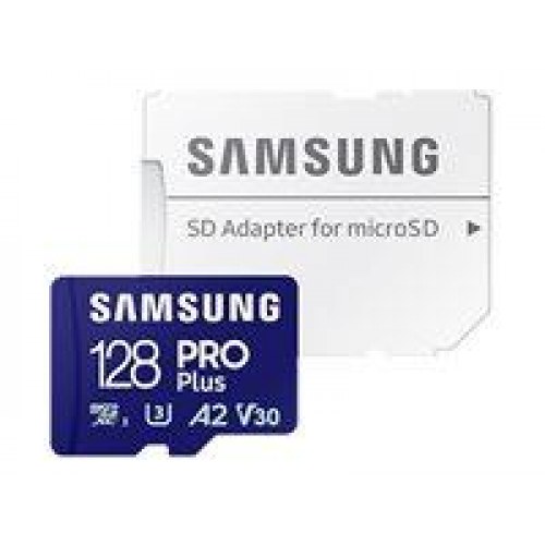 Hukommelseskort microSDXC – Samsung PRO Plus 128 GB (180 MB/s)