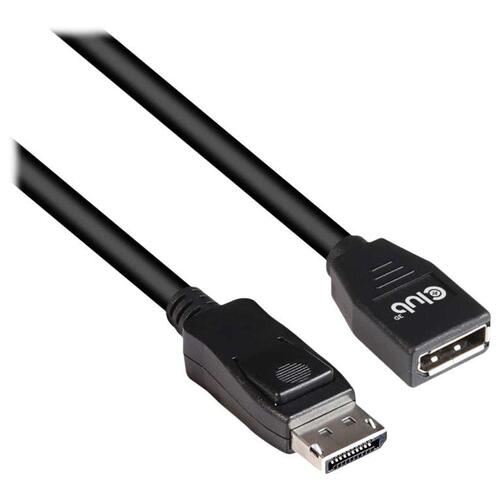DisplayPort forlængerkabel 1.4 – Club 3D – 3 m – sort