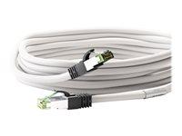 Netværkskabel CAT 8.1 - Goobay S/FTP, 2 m, hvid billede