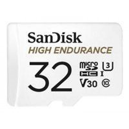 Hukommelseskort microSDHC SanDisk High Endurance 32 GB - 100 MB/s