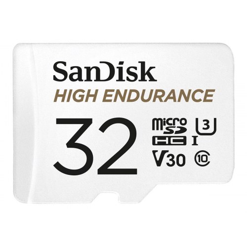 Hukommelseskort microSDHC SanDisk High Endurance 32 GB - 100 MB/s