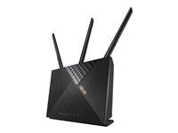 Wi-Fi 6 router ASUS 4G-AX56 – dual-band 4G LTE, AX1800, 4x LAN