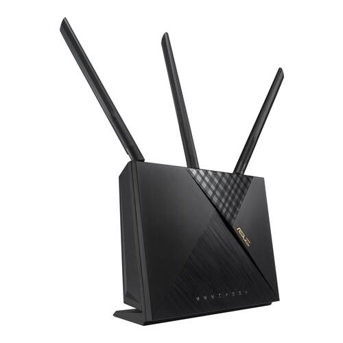 Wi-Fi 6 router ASUS 4G-AX56 – dual-band 4G LTE, AX1800, 4x LAN