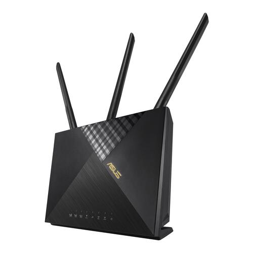 Wi-Fi 6 router ASUS 4G-AX56 – dual-band 4G LTE, AX1800, 4x LAN