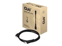 HDMI-kabel mini HDMI til HDMI 2.0 1 m - Club 3D, sort billede
