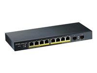 Netværksswitch Zyxel GS1900-10HP 8-port Gigabit PoE+ billede