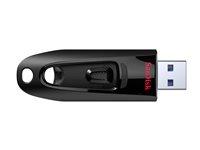 USB stik SanDisk Ultra 64 GB USB 3.0 – sort