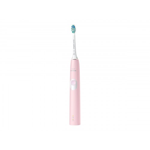 Elektrisk tandbørste Philips Sonicare ProtectiveClean 4300 – pastelpink (HX6806)