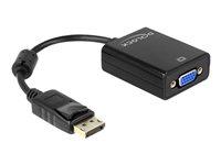 DisplayPort til VGA adapter - DeLOCK, han til hun, 12,5 cm billede