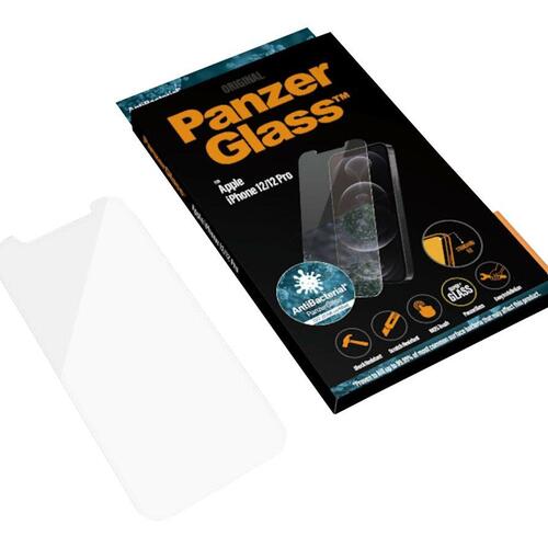 Skærmbeskytter glas – PanzerGlass Original til iPhone 12/12 Pro (transparent)