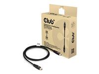 DisplayPort kabel 1 m – Club 3D Mini DisplayPort til Mini DisplayPort (DP 2.1) billede