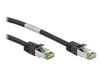 Netværkskabel CAT 8.1 Goobay S/FTP PiMF 7,5 m - sort billede