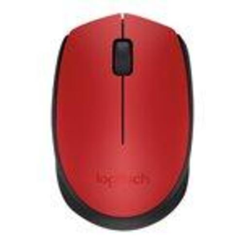Trådløs mus Logitech M171 – sort/rød