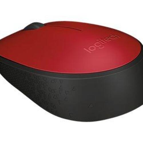 Trådløs mus Logitech M171 – sort/rød