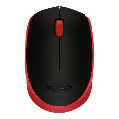 Trådløs mus Logitech M171 – sort/rød