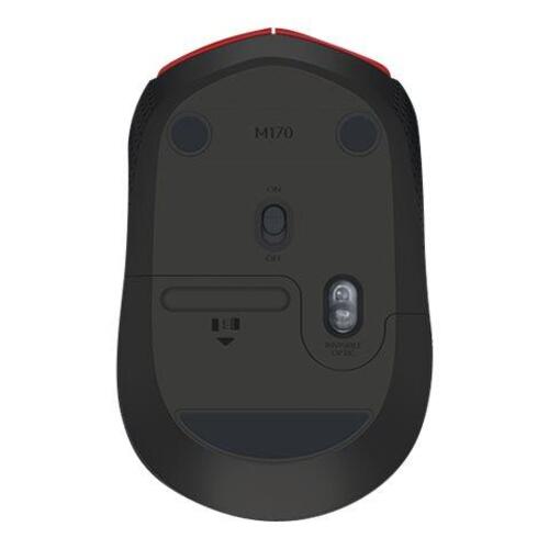 Trådløs mus Logitech M171 – sort/rød
