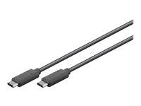 USB-C kabel 3 m - Goobay USB 3.1 Gen 1, sort billede