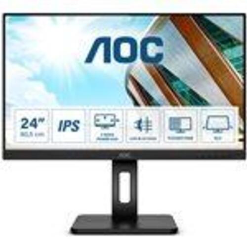 Skærm 24" AOC 24P2Q IPS Full HD 75 Hz – HDMI/DP/DVI/VGA