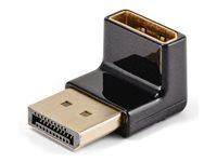DisplayPort vinkeladapter - Club 3D DP han til DP hun (90°) billede
