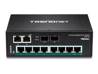 Gigabit switch Trendnet TI-PG102 - 10 porte med PoE+ billede