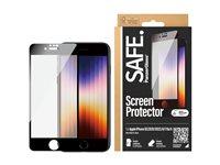 PanzerGlass SAFE. by PanzerGlass Skærmbeskytter Sort Transparent Apple iPhone 6, 6s, 7, 8 (4.7 tommer), SE (2. generation), SE (3rd generation)