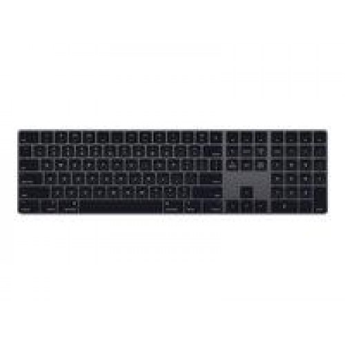 Tastatur trådløst – Apple Magic Keyboard med numerisk tastatur (dansk, space grey)