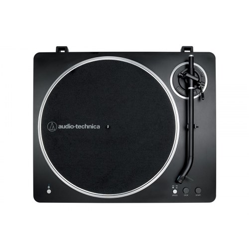 Pladespiller Audio-Technica AT-LP70XBT stereo – sort/sølv