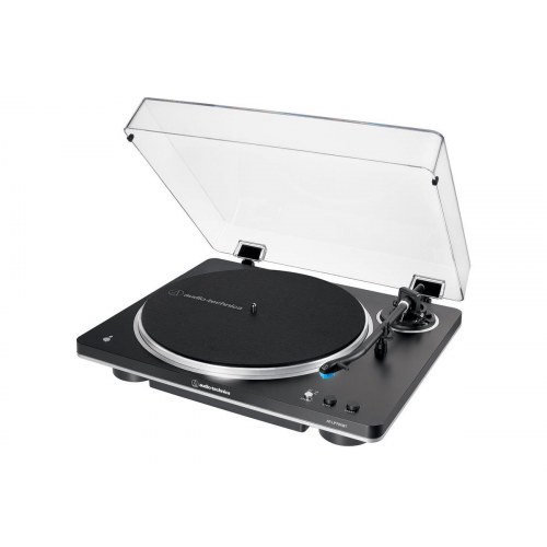 Pladespiller Audio-Technica AT-LP70XBT stereo – sort/sølv