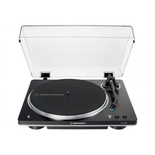 Pladespiller Audio-Technica AT-LP70XBT stereo – sort/sølv