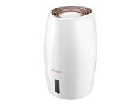 Luftfugter Philips 2000 Series HU2716 - bordmodel, hvid/rosenguld billede