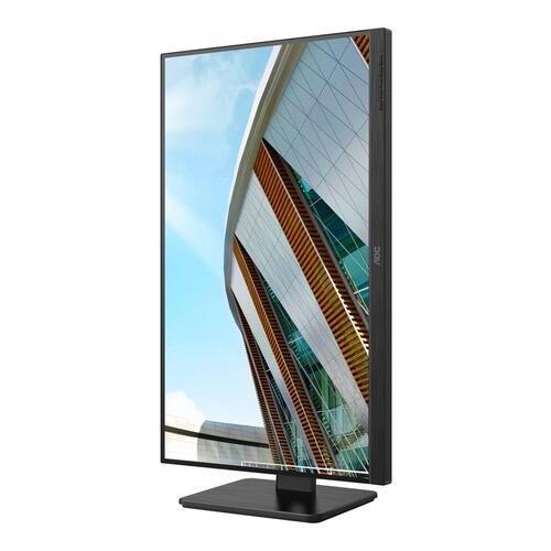 Skærm 27" AOC 27P2Q – IPS, Full HD, 75 Hz, HDMI/DP/DVI/VGA