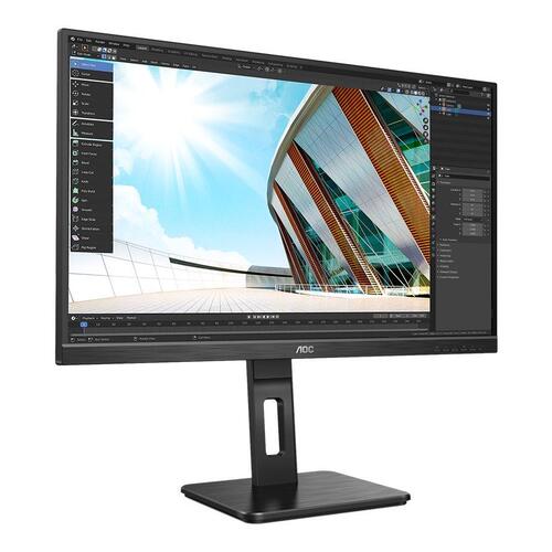 Skærm 27" AOC 27P2Q – IPS, Full HD, 75 Hz, HDMI/DP/DVI/VGA