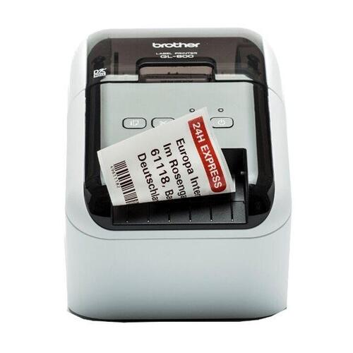 Etiketprinter Brother QL-800 – direkte termisk, to-farvet
